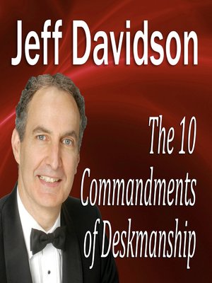 cover image of The 10 Commandments of Deskmanship
